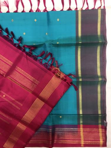 SALEM SILK SAREE WITH BLOUSE